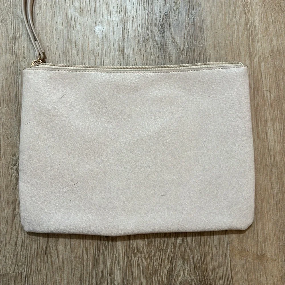 LC LAUREN CONRAD | Blush Fox and Black Penguin Wristlet Grab‎ & Go Pouch Bundle